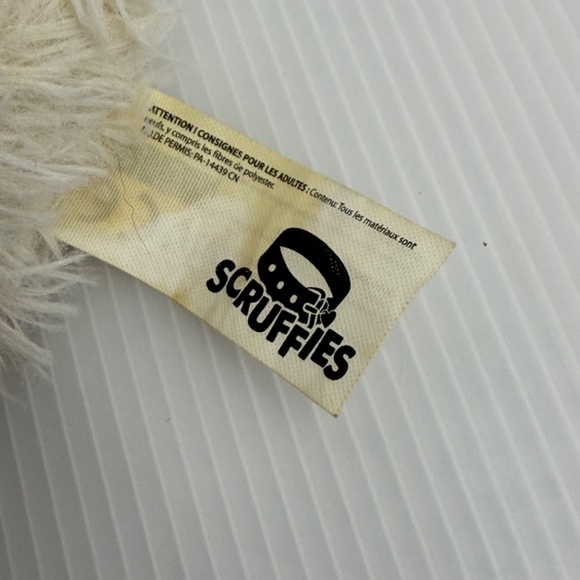 Scruffies 4" Mini Tan White Shaggy Dog Plush Puppy Stuffed Toy Animal Shitzu - Picture 7 of 7